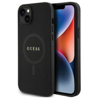 Guess GUHMP15MPSAHMCK iPhone 15 Plus 6.7" black/black hardcase Saffiano MagSafe