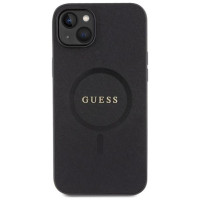 Guess GUHMP15MPSAHMCK iPhone 15 Plus 6.7" black/black hardcase Saffiano MagSafe