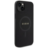Guess GUHMP15MPSAHMCK iPhone 15 Plus 6.7" black/black hardcase Saffiano MagSafe