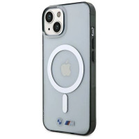 BMW Silver Ring MagSafe iPhone 15 Case - Clear