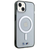BMW Silver Ring MagSafe iPhone 15 Case - Clear