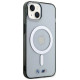 BMW Silver Ring MagSafe iPhone 15 Case - Clear