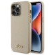 Guess Glitter Glossy Script case for iPhone 15 Pro Max - gold
