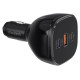 Choetech TC0024 car charger 160W 2x USB-C PD 3.1 1x USB-A - black