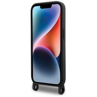 Karl Lagerfeld KLHCP15XSCBSKNK iPhone 15 Pro Max 6.7" hardcase black/black Crossbody Silicone Ikonik
