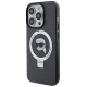 Karl Lagerfeld KLHMP15LHMRSKHK iPhone 15 Pro 6.1" black/black hardcase Ring Stand Karl Head MagSafe