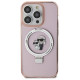 Karl Lagerfeld KLHMP15XHMRSKCP iPhone 15 Pro Max 6.7" pink/pink hardcase Ring Stand Karl&Choupette MagSafe