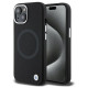BMW Signature Liquid Silicone MagSafe case for iPhone 15 Plus - black