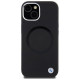BMW Signature Liquid Silicone MagSafe case for iPhone 15 Plus - black