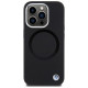 BMW Signature Liquid Silicone MagSafe case for iPhone 15 Pro Max - black