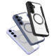 Dux Ducis Skin X Pro case for Samsung S24 with magnetic ring and flap - black
