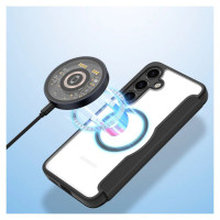 Dux Ducis Skin X Pro case for Samsung S24 with magnetic ring and flap - black