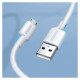 Ugreen US289 60140 micro USB / USB-A cable 0.5m - white