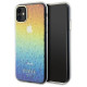 Guess IML Faceted Mirror Disco Iridescent case for iPhone 11 / Xr - multicolor