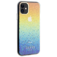 Guess IML Faceted Mirror Disco Iridescent case for iPhone 11 / Xr - multicolor