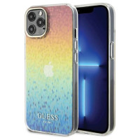 Guess IML Faceted Mirror Disco Iridescent case for iPhone 12/12 Pro - multicolor
