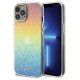 Guess IML Faceted Mirror Disco Iridescent case for iPhone 12/12 Pro - multicolor