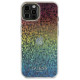 Guess IML Faceted Mirror Disco Iridescent case for iPhone 12/12 Pro - multicolor