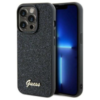 Guess Disco Metal Script case for iPhone 13 Pro / 13 - black