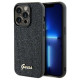 Guess Disco Metal Script case for iPhone 13 Pro / 13 - black