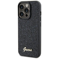 Guess Disco Metal Script case for iPhone 13 Pro / 13 - black