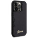 Guess Sequin Script Metal case for iPhone 14 Pro - black