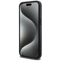Karl Lagerfeld Gripstand Saffiano Choupette Pins Case for iPhone 13 Pro / 13 - Black