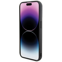 Karl Lagerfeld Gripstand Saffiano Karl&Choupette Pins case for iPhone 13 Pro / 13 - black