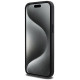 Karl Lagerfeld Gripstand Saffiano Choupette Pins case for iPhone 13 Pro Max - black