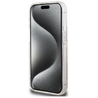 Guess IML GCube MagSafe case for iPhone 15 Pro Max - brown