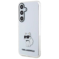 Karl Lagerfeld IML Choupette case for Samsung Galaxy S24 - transparent