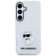 Karl Lagerfeld IML Choupette case for Samsung Galaxy S24 - transparent
