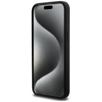BMW M Silicone Pattern MagSafe case for iPhone 15 Pro Max - black