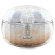 Guess Glitter Gradient TWS Bluetooth headphones with docking station - gold