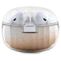 Guess Glitter Gradient TWS Bluetooth headphones with docking station - gold