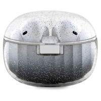 Guess Glitter Gradient TWS Bluetooth headphones with docking station - black