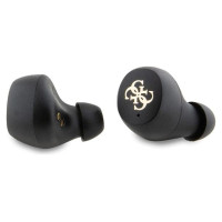 Guess TWS Guess 4G Metal Bluetooth headphones with ENC docking station - brown
