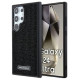 Karl Lagerfeld Rhinestone Metal Logo case for Samsung Galaxy S24 Ultra - black