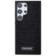 Karl Lagerfeld Rhinestone Metal Logo case for Samsung Galaxy S24 Ultra - black