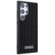 Karl Lagerfeld Rhinestone Metal Logo case for Samsung Galaxy S24 Ultra - black