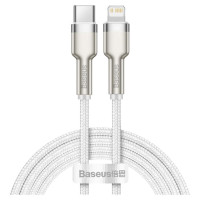 Baseus Cafule Series Metal Data USB-C / Lightning 20W PD cable 1 m - white