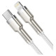 Baseus Cafule Series Metal Data USB-C / Lightning 20W PD cable 1 m - white
