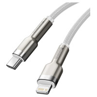 Baseus Cafule Series Metal Data USB-C / Lightning 20W PD cable 1 m - white