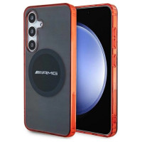 Mercedes AMG Transparent Bicolor MagSafe case for Samsung Galaxy S24 - black