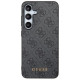 Guess 4G Metal Gold Logo case for Samsung Galaxy S24 - black