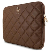 Guess Quilted 4G cover for a 14" laptop - brown