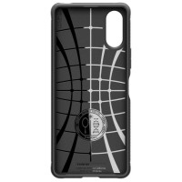 Spigen Rugged Armor Case for Sony Xperia 10 VI - Matte Black