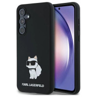 Karl Lagerfeld Silicone Choupette case for Samsung Galaxy A35 - black
