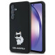 Karl Lagerfeld Silicone Choupette case for Samsung Galaxy A35 - black