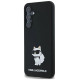 Karl Lagerfeld Silicone Choupette case for Samsung Galaxy A35 - black
